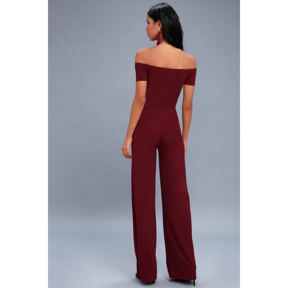 Lulu “Strut Your Stuff” SEXY Off Shoulder Jumpsuit - Picture 2 of 12